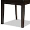 Baxton Studio Ela Modern and Contemporary Dark Brown Finished Wood 7-Piece Dining Set 183-11430-10894-Zoro - alternate 3
